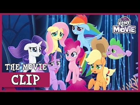 Queen Novo's Pearl Transforms The Mane 6 Into Seaponies | My Little Pony: The Movie [Full HD]