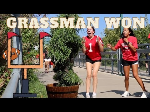 Grassman Pranks (Bushman Pranks) Nebraska lost but the Nebraska Grassman won the game.