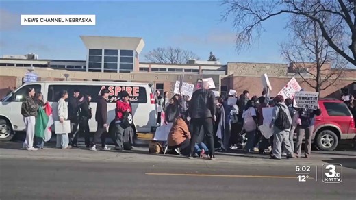 Fremont neighbors reacts to student struck by vehicle during school walkout