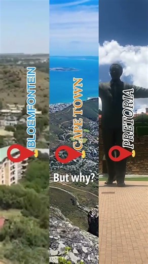 The Only Country with 3 Capitals