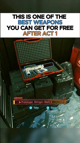 This is the BEST early game weapon ! #cyberpunk2077#shorts