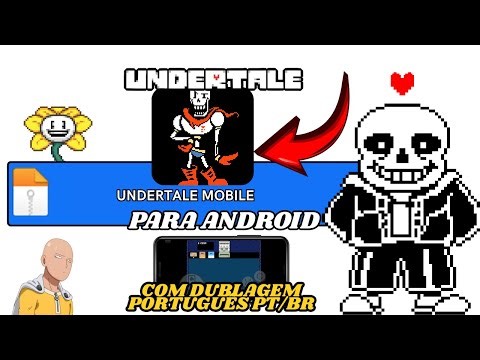 UNDERTALE MOBILE PORT DUBLADO BR PARA ANDROID 2026 - IMERSÃO ABSURDA JOGAR EM PORTUGUÊS!!! [REVIEW]