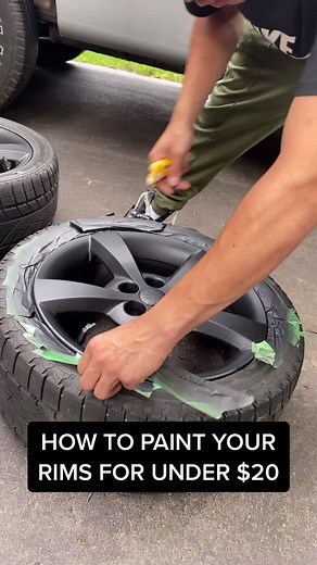 How to Paint Your Car Rims on a Budget
