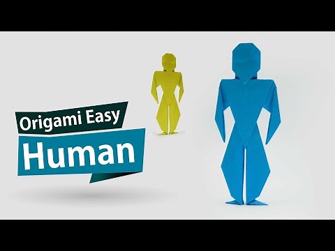 Human Origami with Paper
