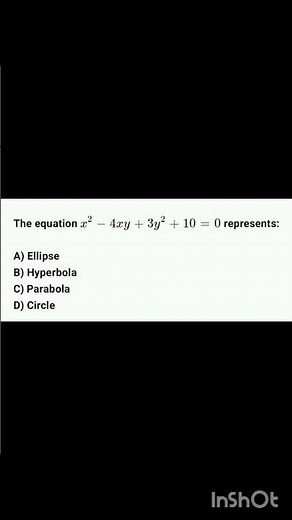 Conic section #mathematica #mathematics #mathas #education #mathproblem #mathchallenge #shorts