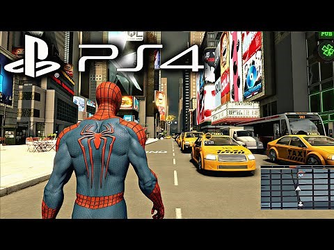 The Amazing Spider-Man 2 PS4 Open World Free Roam Gameplay