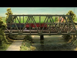 Modular Model Train Layout in N Gauge with Dutch Trains