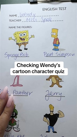 Checking Wendy’s cartoon character quiz - how many of these fanous cartoon characters can you name? #cartoons #cartooncharacter #quiz | Miss Spell | Facebook