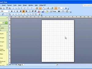 Microsoft Visio help: Using Basic Drawing Skills