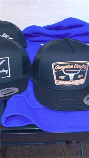 Gangster cowboy hats in stock! pick um up at my store 823 specht ave caldwell id! #fypシ #viral #fyp