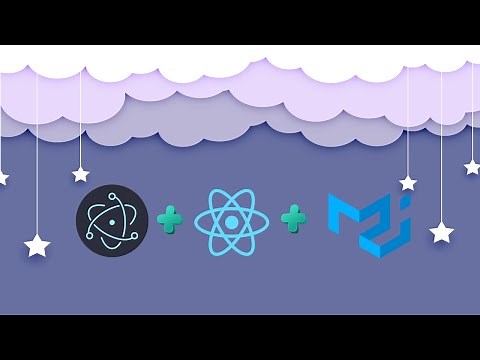 How to install ReactJs with ElectronJs And MATERIAL-UI #01