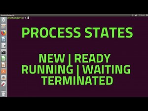 Process States | Process Management | Different States in a process