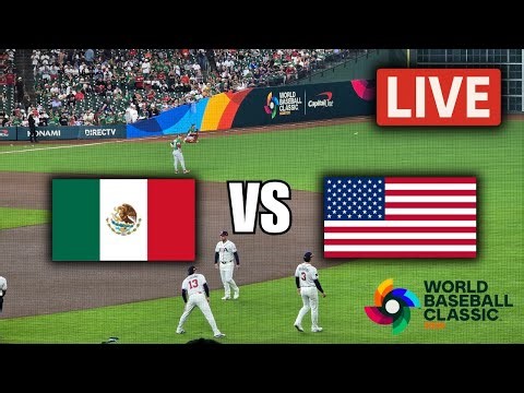 World Baseball Classic LIVE | USA vs Mexico Watch Along