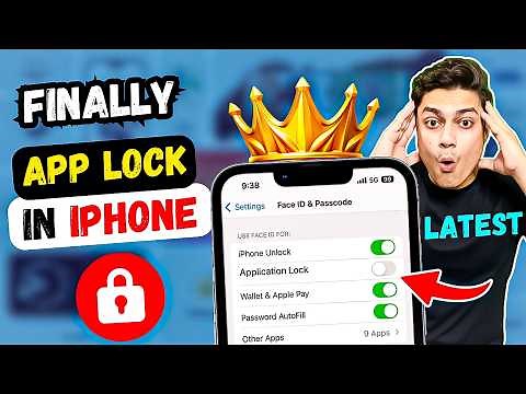 App Lock & Hide Apps on iPhone 🔒 (New Feature)
