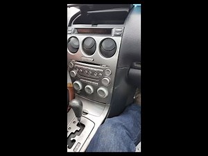 2004 Mazda 6 radio removal and install