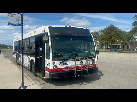 CTA Bus Ride 53 Pulaski From Ford City Mall To Pink Line CTA Nova Bus Lfs 2025 #8870