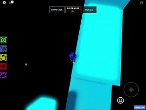 How to beat Cyan stage in THE IMPOSSIBLE OBBY