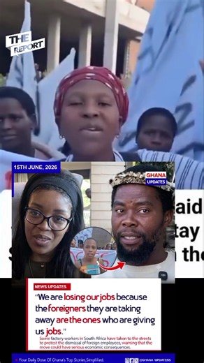 🇿🇦 “We want the foreigners to come back now!” — Has South Africa’s anti-immigration push backfired? Factory workers have taken to the streets, warning that the dismissal of foreign workers is disrupting production and putting jobs at risk. ‎#ghana_updatess#fyp#fypp#news#trendingnews