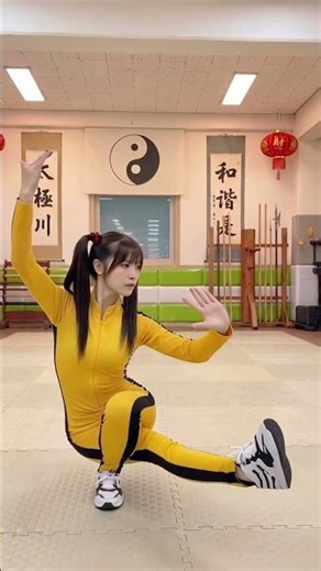 Wushu Kung 🔥 Fu Bruce Lee Yellow Suit 🥋