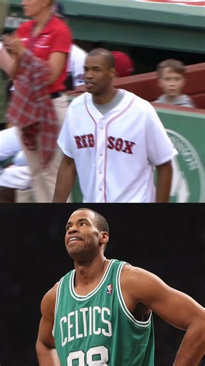 In honor of his late twin brother, Jason, Jarron Collins threw out the first pitch at the Red Sox Pride Night ❤️After the 2012-13 NBA season, Jason became the first openly gay player in one of the four major North American men's professional sports leagues.(via Red Sox)