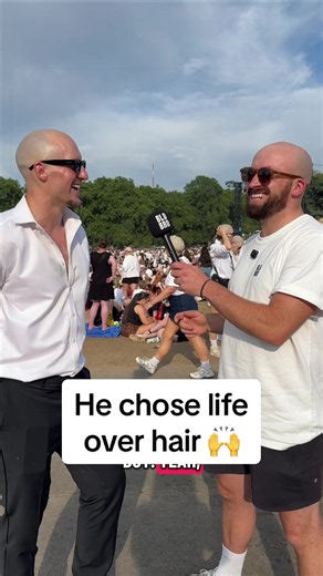 ‘If you’re a good bloke, it’s not gonna matter’ 👏 #bald #shave #hair #hairtransplant #confidence