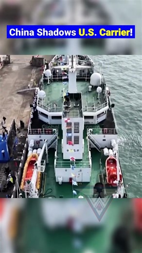 China Shadows a U.S. Carrier Near Iran
