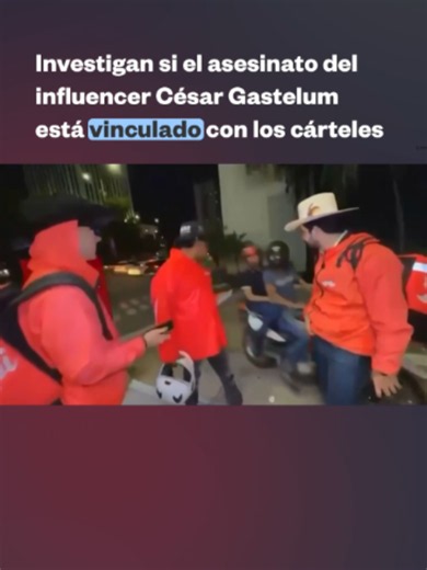 📌 César Gastélum, creador de contenido de 25 años, fue asesinado mientras transmitía en vivo en Culiacán; en el video se observa a dos personas en moto acercándose antes del ataque.