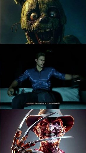 Springtrap vs Freddy Krueger 💀⚙️ | Animatronic x Nightmare Battle