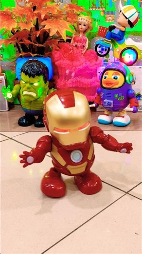 Ironman Robotic Dance Hero #ironman #shorts #dance