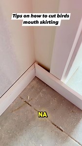13K views · 129 reactions | Part of the skirting work involves cutting a scribed cut or bird’s mouth joint at the inner corners. This allows the skirting boards to fit neatly together, ensuring a clean and professional finish. #Tips #TipsandTricks #nzbuilders #carpentry | RaYs Reflection | Facebook