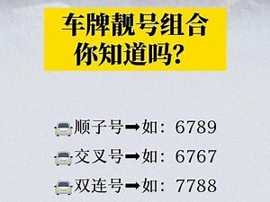 7788车牌号什么意思