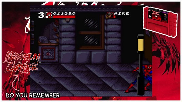 Maximum Carnage SNES Classic Beat 'Em Up Memories