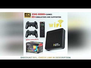 G11 Pro Game Box 4K HD TV Game Stick Video Game Console 128G Built in 40000 Retro Games Portable Gam