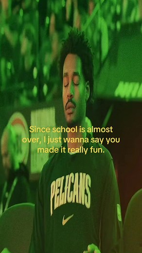 Since School Is Almost Over — Thank You to Who Made It Fun