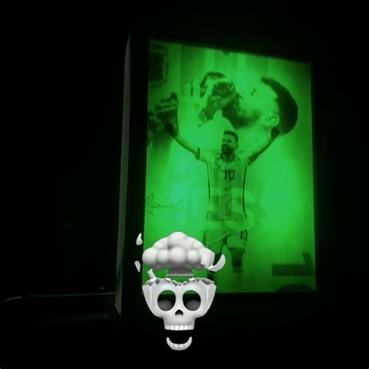 LED Light Box – Leo Messi Edition ⚽ #messi #ledlightbox