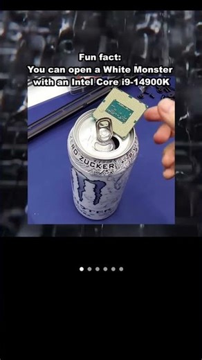 CAN YOU OPEN A MONSTER WITH AN i9-14900K? 😱🔥