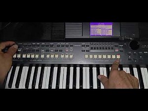 COMO USAR O LIVE CONTROL PSR S 670 YAMAHA