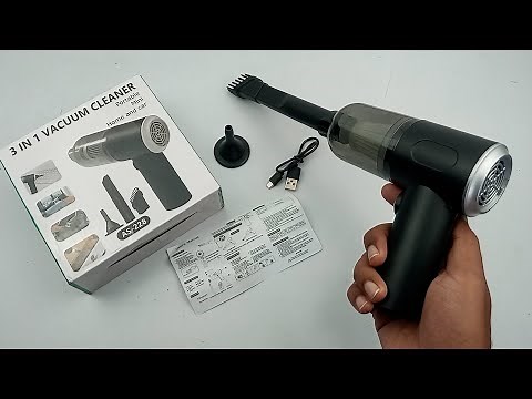 3 in 1 Vacuum Cleaner Unboxing How To Use Setup It