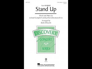 Stand Up (from Harriet) (3-Part Mixed Choir) - Arranged by Rollo Dilworth