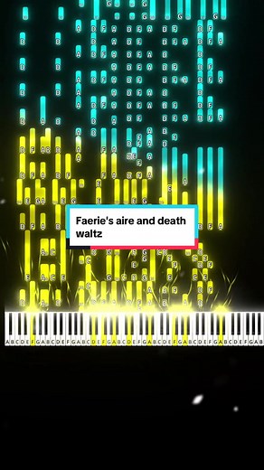 Faerie's Aire and Death Waltz: Easy Piano Tutorial