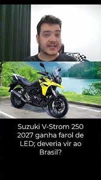 New 2027 V-Strom 250 unveiled in Japan: See price and updates #vstrom #suzuki #motorcycle