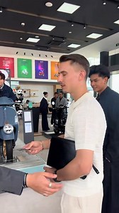 Italian outfit but steav driving skills | Lucas Bertrand