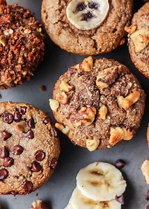 Simple Paleo Banana Muffins {kid friendly} • Fit Mitten Kitchen