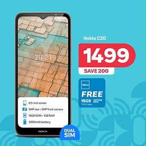 591 reactions · 20 shares | Incredible Telkom deals? You’ll always find them at PEP!  View our amazing collection of smartphones at the lowest prices: https://bit.ly/35JHfg0 *Mobicel Berry 2 699 with FREE 6GB LTE Data *Hisense U40 Lite 799 SAVE 120 with 6GB LTE Data *Nokia C20 1499 SAVE 200 with 15GB LTE Data Starter Pack *Samsung A03 Core 1799 SAVE 100 with 15GB Prepaid LTE data | PEP | Facebook