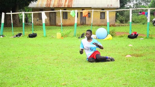 her first day with RAMAH GOALKEEPER ACADEMY UGANDA 🇺🇬.