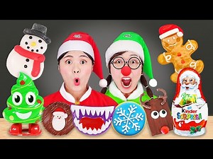 Mukbang Christmas Jelly Dessert 크리스마스 디저트 먹방 DONA 도나