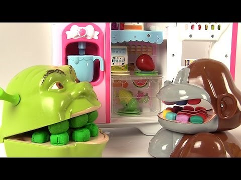 Shrek et le Singe Le Réfrigérateur Kong Suni Histoires de Jouets