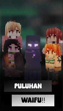 Ada Puluhan Waifu Cantik Di Minecraft?!! #short #shorts #minecraft