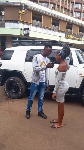 I gave her a dare kiss or grap watch what she said 😂🤣😹 | Chiller David
