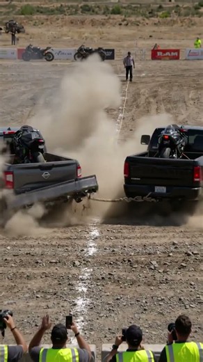 Nissan Titan vs RAM 1500 😱 Ninja H2R Drop & Bumper Break!